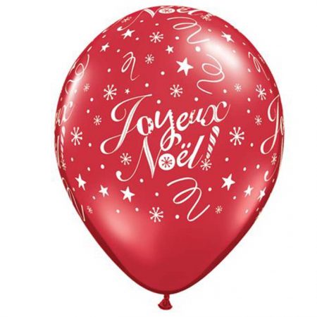 I11" 10338 Joyeux Noël Rouge Cristal *50b