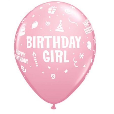 11″ 17921 Birthday Girl Pink *6b