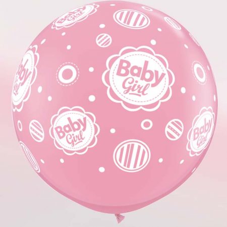 3′ A Baby Girl Dots-A-Round (2ct)