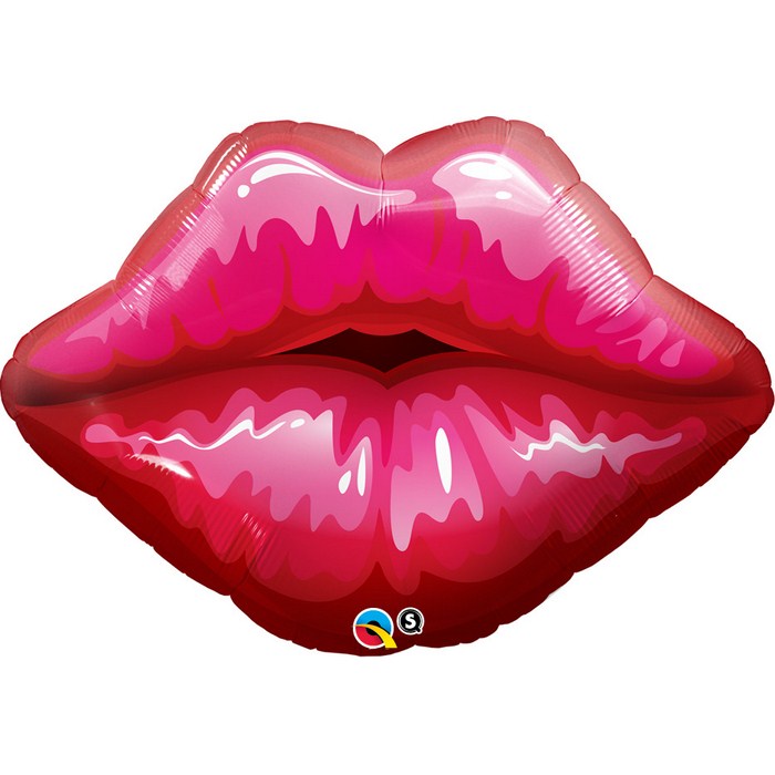 M30″ 16451 Big Red Kissey Lips *1b
