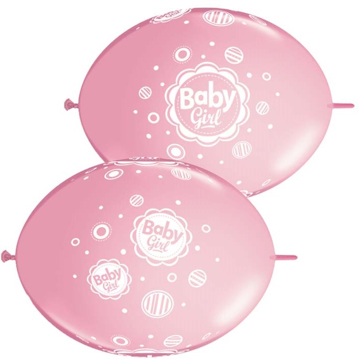 12″ Quick Link 42702 Baby Girl Dots *50b