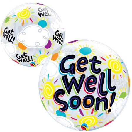 Bubble 22″ 49337 Get Well Soon Sunny Day *1b