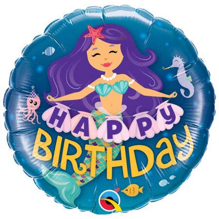 M18" 57799 Happy Birthday Mermaid *1b