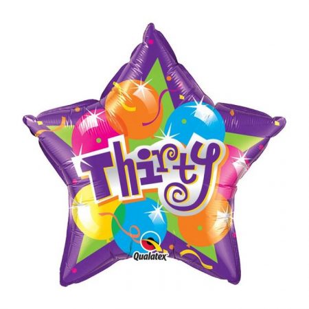 M20" 60877 Thirty Sparkling Balloons *1b