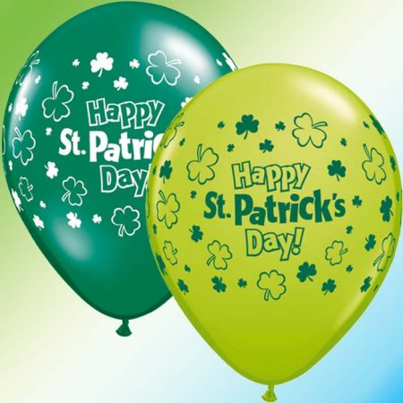 I11″ 61585 St. Patrick’s Day! Assortie Jewel Lime & Emerald Green *25b