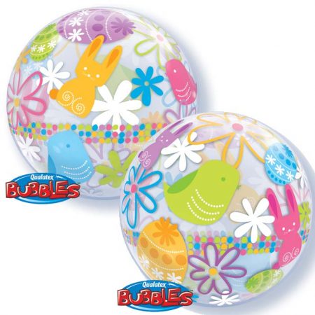 Bubble 22″ 90595 Spring Bunnies & Flowers *1b