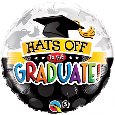 M18″ 93214 Hats Off To The Graduate *1b