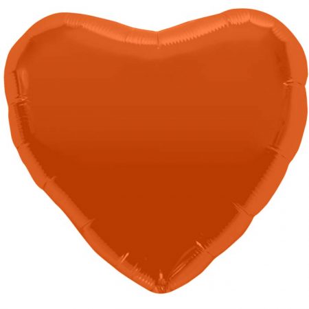 Coeur Orange Heart 18" D1