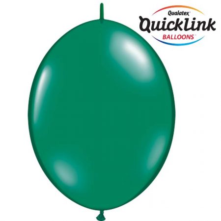 12 Quick Link Emerald Green / Vert Cristal* 50b