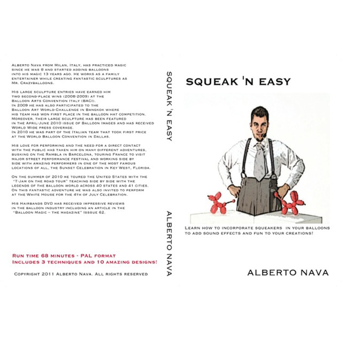 DVD Alberto Nava – SQUEAK’N EASY