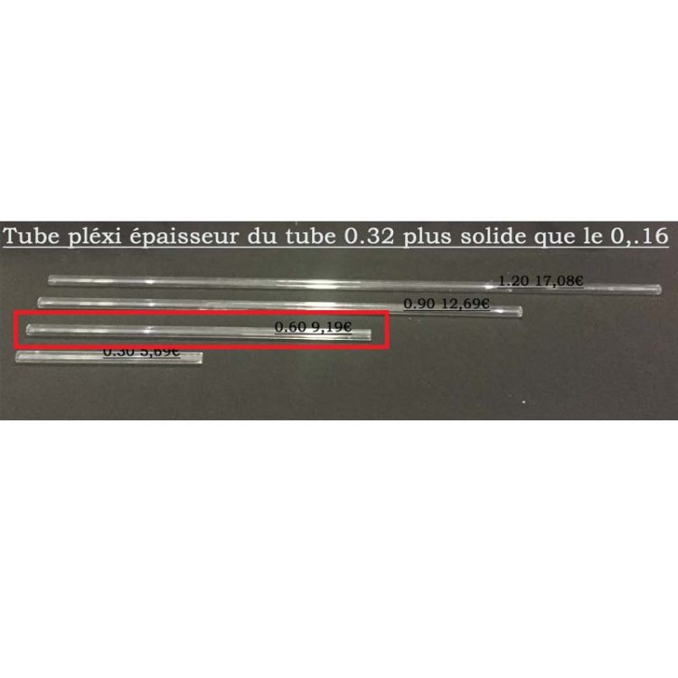 Plexipole VPPL-2 Pole 0.60m – Diamètre 0.32mm