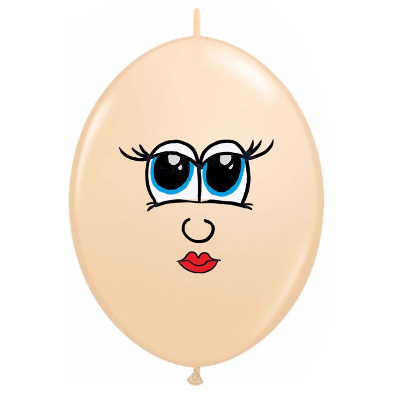 5/" disney minnie mouse visage assortiment modelling latex ballons fête décoration
