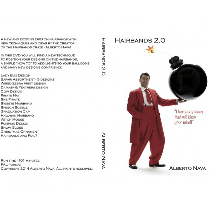 DVD Alberto Nava – HAIRBANDS 2.0