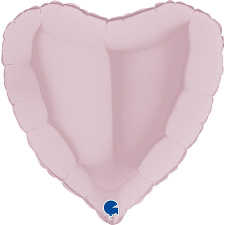 Coeur 18″ Holographique Gris Platine – Grabo - France Balloon