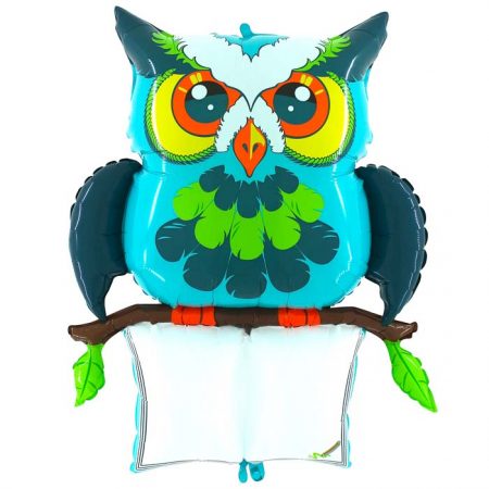 Ballon Aluminium 47″ B-Pad Lucky Owl – Grabo