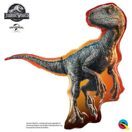 Ballon Aluminium 38" - Jurassic World : Raptor - Qualatex