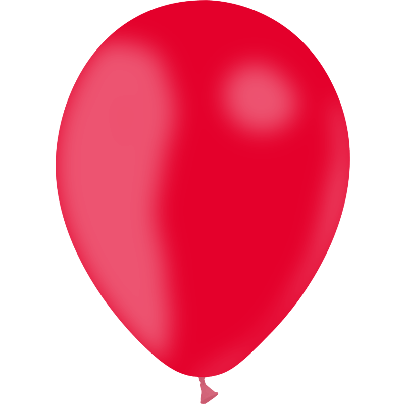 100 Ballons Latex HG45 Standard Rouge - Balloonia - Abc PMS