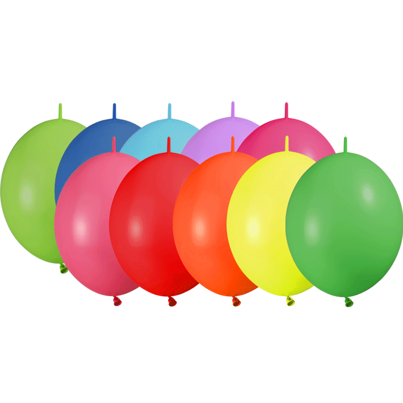 100 Ballons Latex HG45 Rose Gold Brillant - Balloonia - Abc PMS