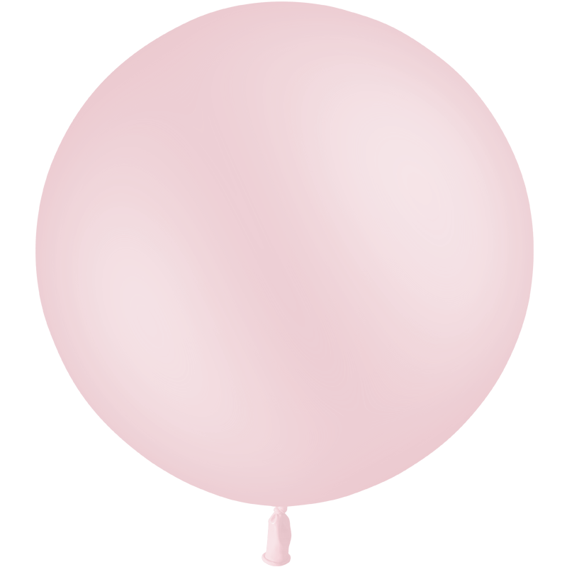 Ballons latex cheval blanc ecarrousel poney rose pastel