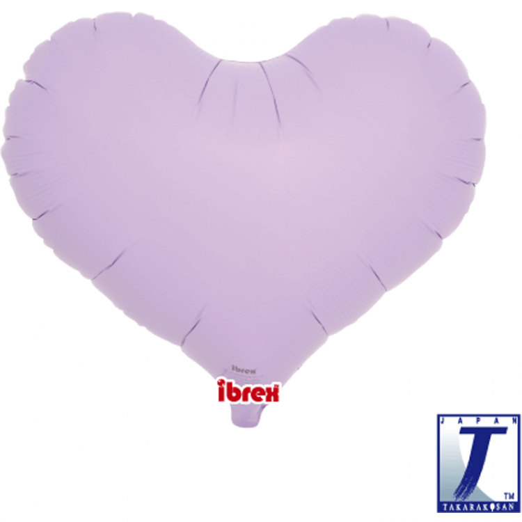 Jelly Heart 14" Pastel Lavender