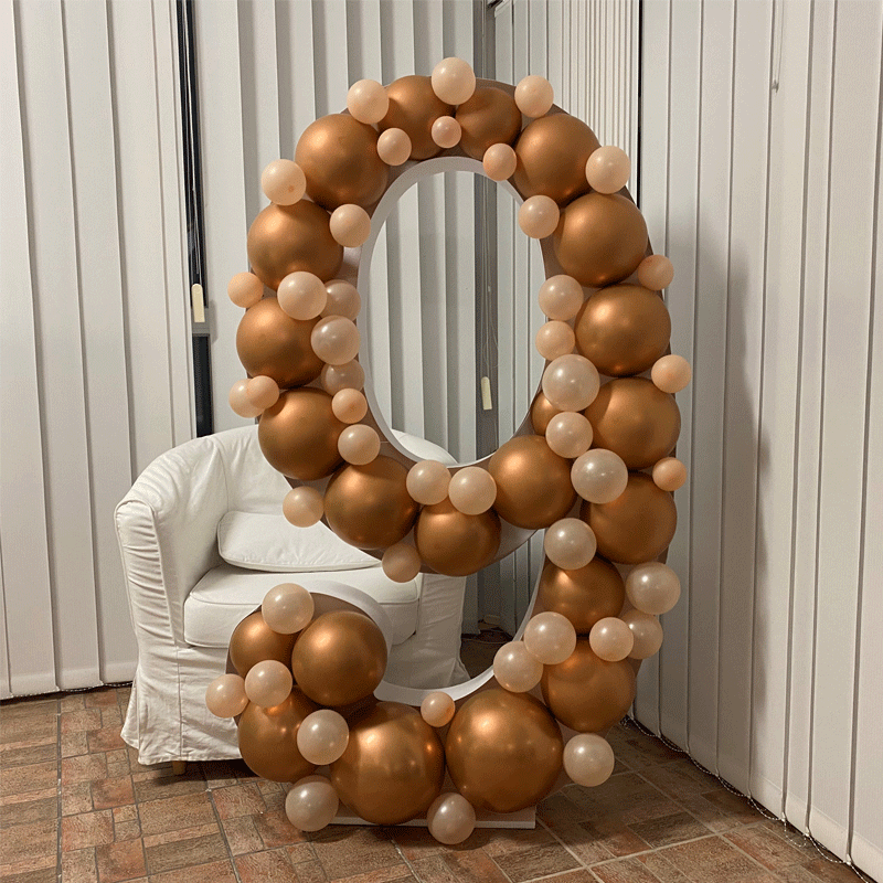 Structure Ballons Chiffre Polystyrene 150cm (0 à 9)