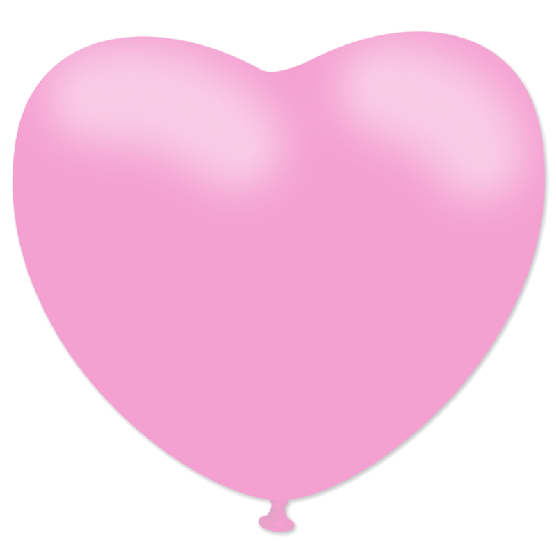 Ballon 24 Cœur Rose - Abc PMS