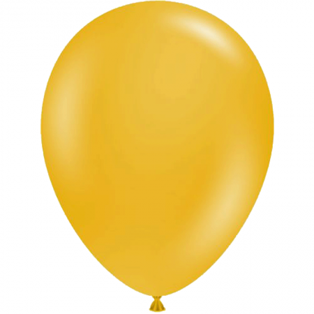 12 Ballons 11" Mustard