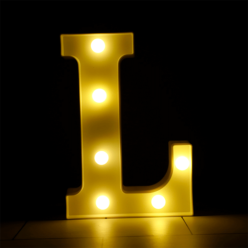 Lettre L Lumineuse LED - Borosino - Abc PMS
