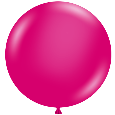 Ballon 17" Cristal Magenta