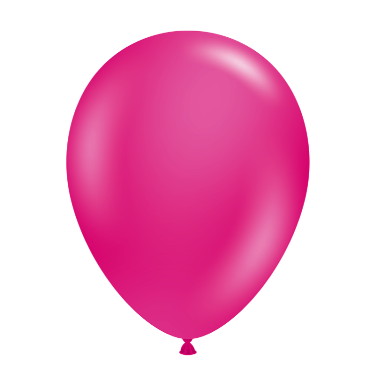 144 Ballons 11" Cristal Magenta