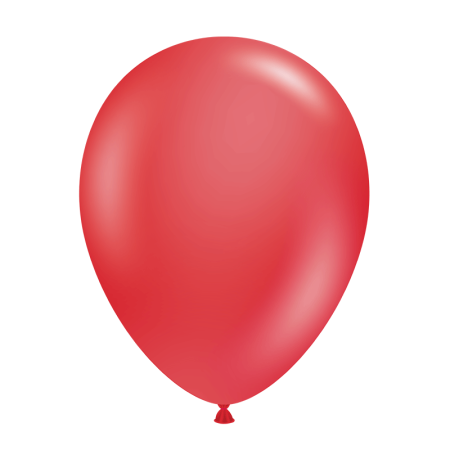 144 Ballons 11" Cristal Red