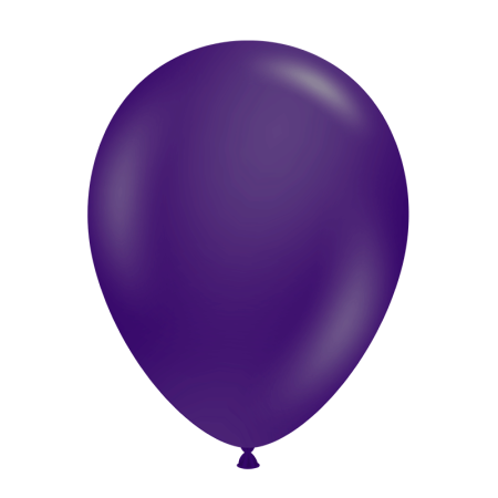 144 Ballons 11" Metallic Concord Grape