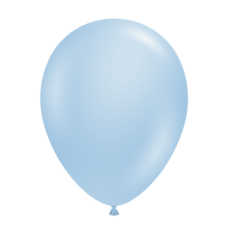 144 Ballons 11" Metallic Sky Blue