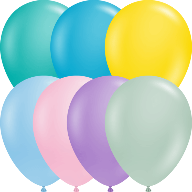 144 Ballons 11" Pastel Assortiment