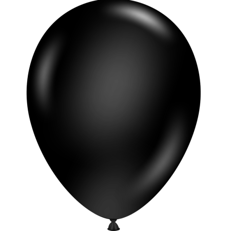 50 Ballons 5" Black