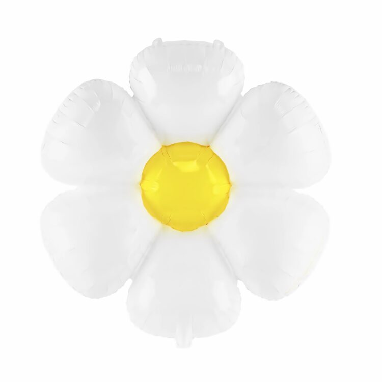 Ballon Aluminium Fleur Daisy Taille Medium - Eanjia