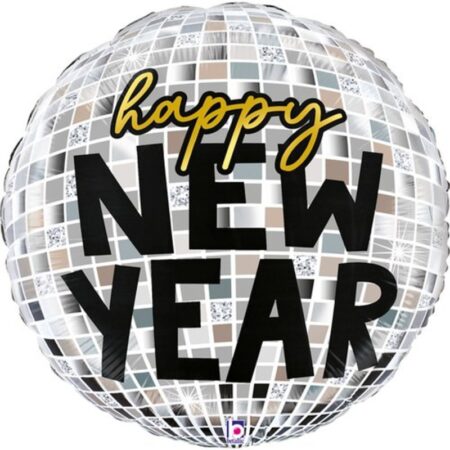 Ballon Aluminium Disco New Year