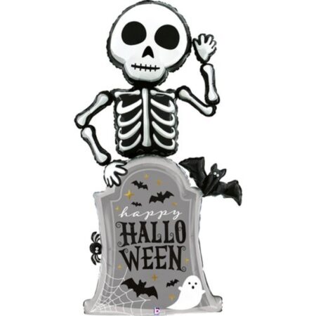 Ballon Aluminium Squelette Halloween