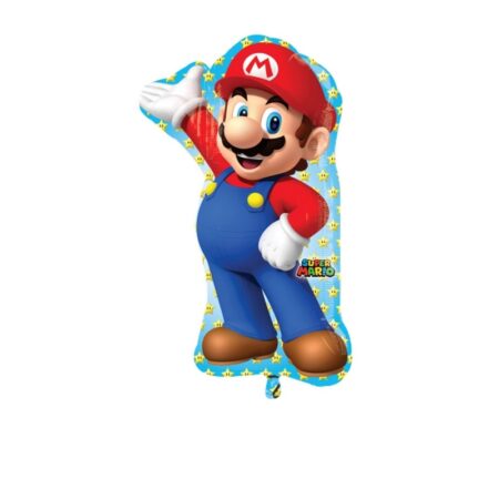 Ballon Aluminium Mario Bros
