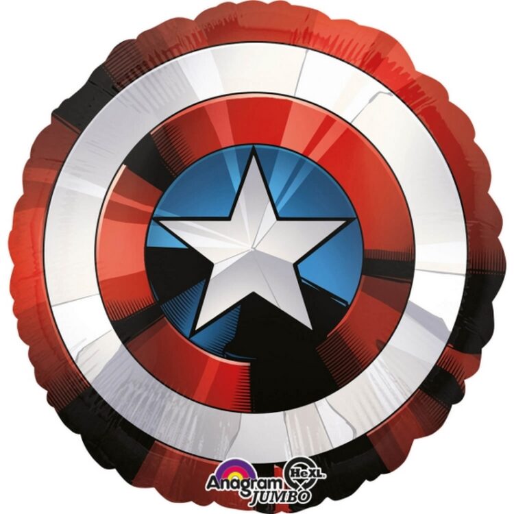 Ballon Aluminium Bouclier Captain America