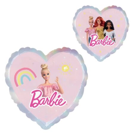 Ballon Aluminium Cœur Barbie