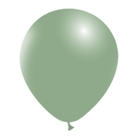 100 Ballons Latex HG112 Vintage Vert - Balloonia