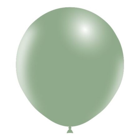 25 Ballons Latex HG118 Vintage Vert - Balloonia