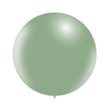 1 Ballon Latex 2' (60cm) Vintage Vert