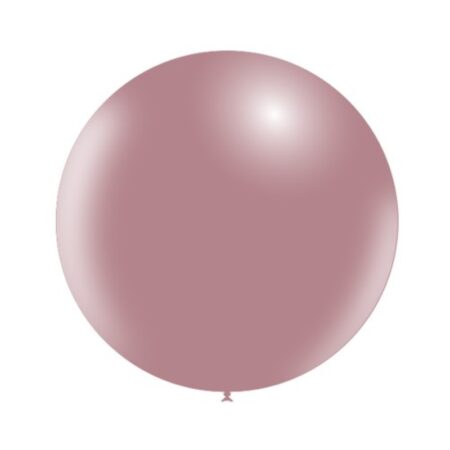 1 Ballon Latex 2' (60cm) Vintage Rose - Balloonia