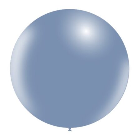 Pochette Ballon Latex 3' (90cm) Vintage Bleu - Balloonia