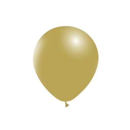 100 Ballons Latex HG45 Vintage Moutarde - Balloonia