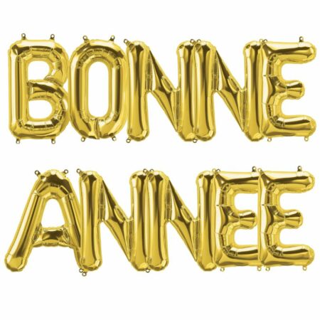 Kit Alu "Bonne Année" Or 16" - Northstar Balloons