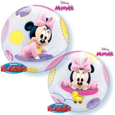 Bubble 22" Disney Bébé Minnie - Qualatex