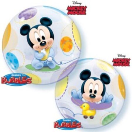Bubble 22" Disney Bébé Mickey - Qualatex